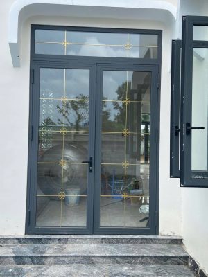 Cửa nhôm Xingfa 2 cánh Cần Thơ – Giải pháp hiện đại cho nhà phố và biệt thự