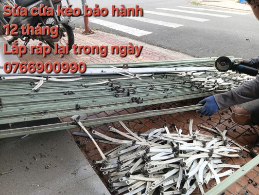Sửa Cửa Kéo Đài Loan Cần Thơ Bảo Hành 12 Tháng, Lắp Ráp Trong Ngày