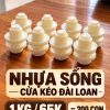 Phụ kiện cửa kéo Đài Loan mủ nhựa sống